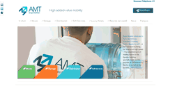 Desktop Screenshot of amttransfert.com