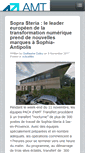 Mobile Screenshot of amttransfert.fr