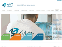 Tablet Screenshot of amttransfert.fr